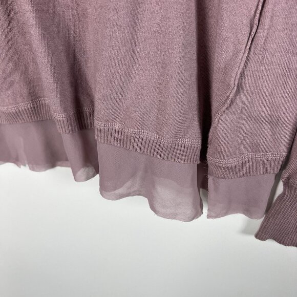 Simply Vera‎ Wang Womens sz XS Light Purple Turtleneck Sweater NWT Tunic - Picture 6 of 11